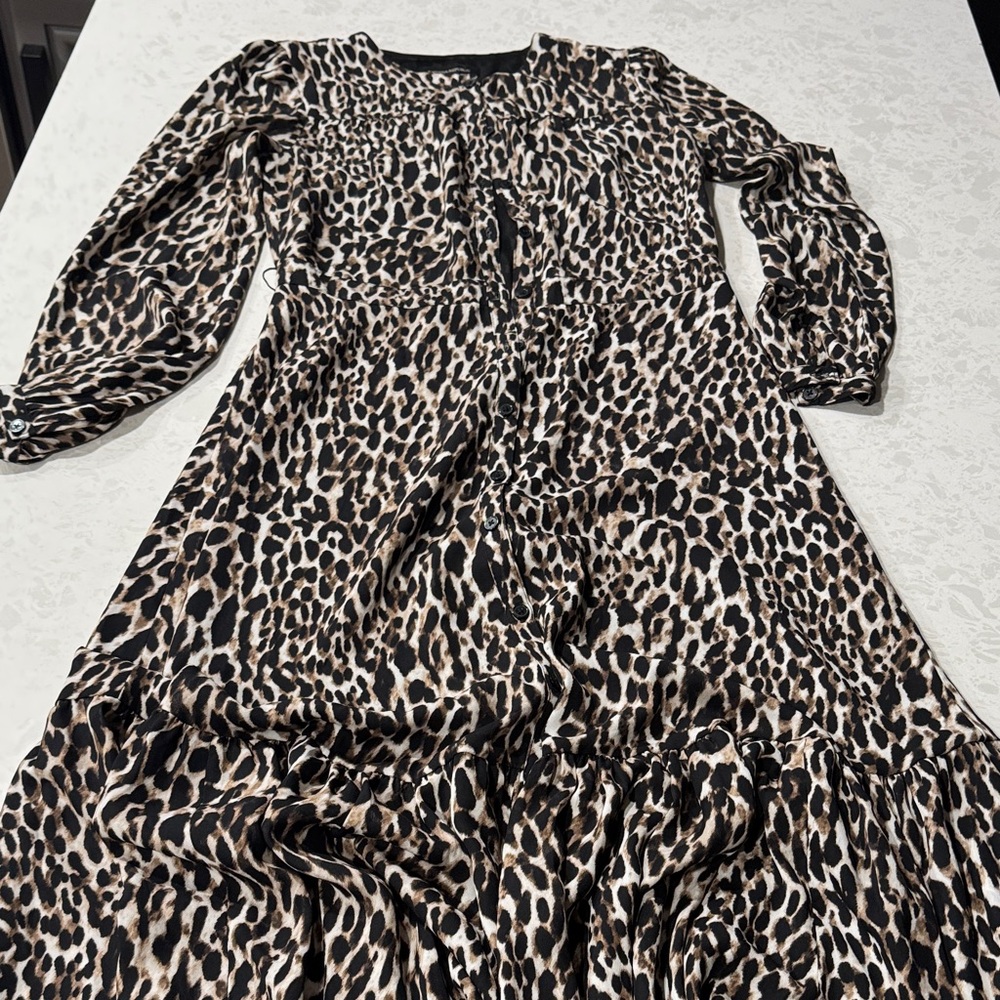 Banana Republic Animal Print Blouse